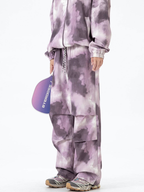 Crimp - Unisex Water-Repellent Tie-Dye Cargo Pants