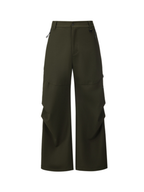 Stormlore - Men's Water-Repellent Draped Zip Straight-Leg Pants