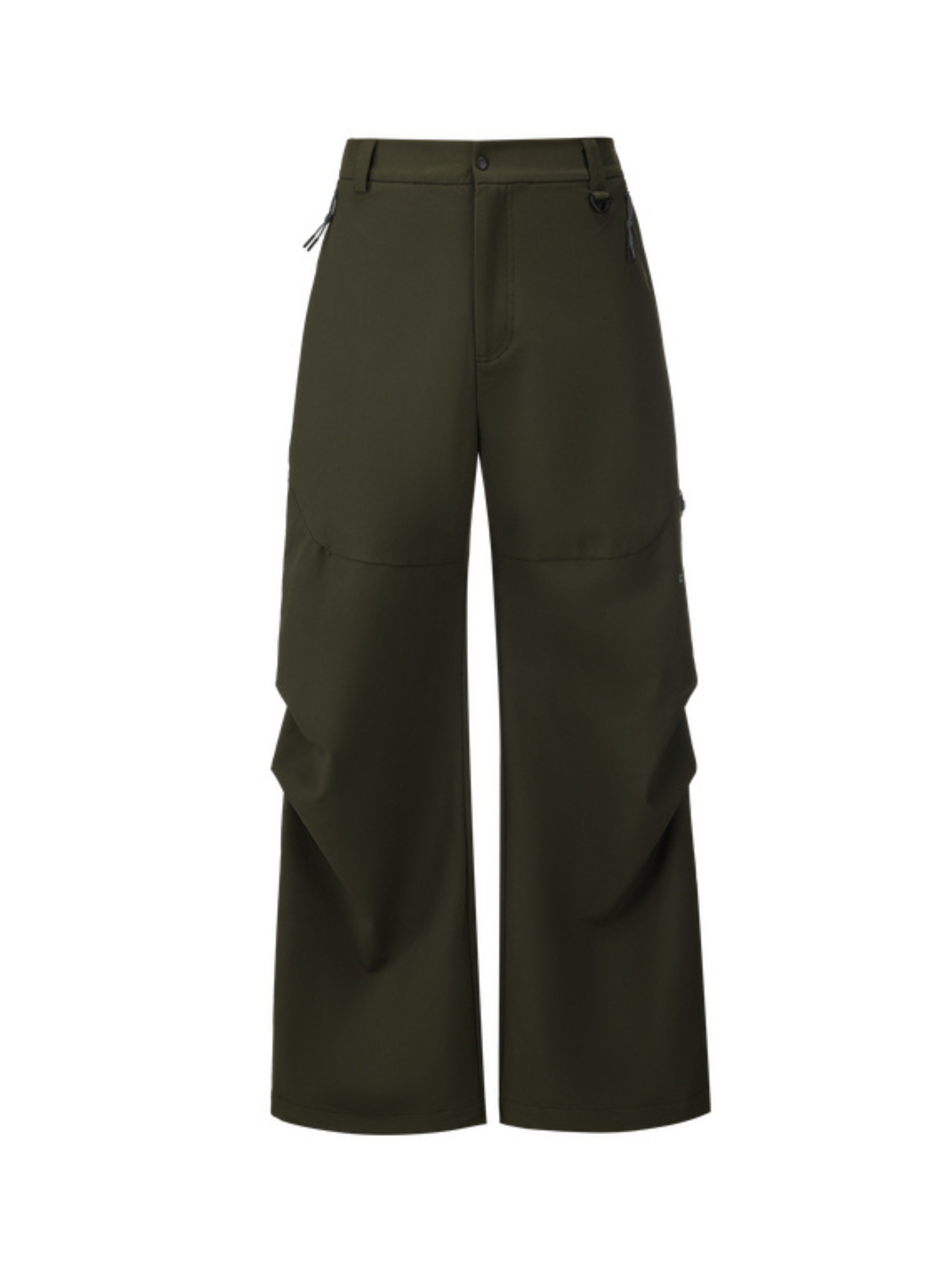 Stormlore - Men's Water-Repellent Draped Zip Straight-Leg Pants