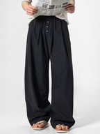 Forestfall - Men's Button-Detail Relaxed Straight-Leg Pants