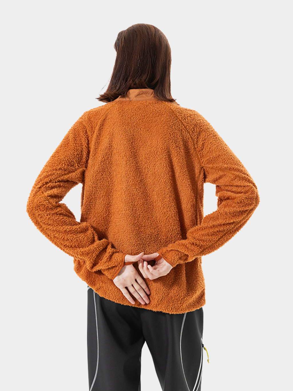 Arcadia - Unisex Half-Zip Fleece Liner Mock Neck Sweatshirt