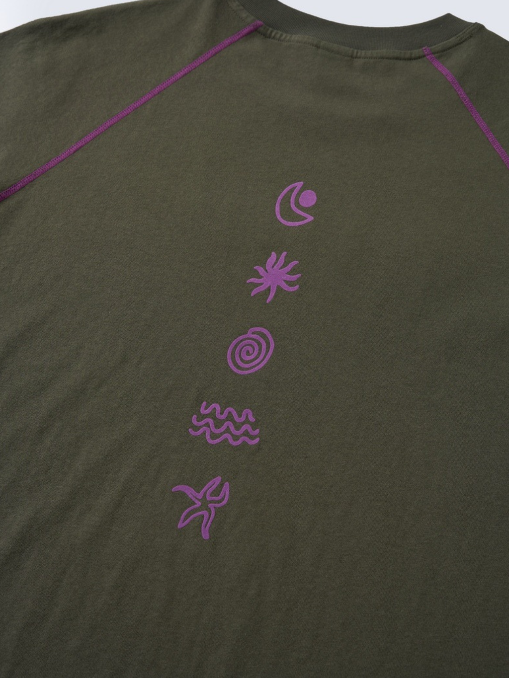 WildDash - Unisex Lightweight & Moisture-Absorbing Contrast Stitch Cotton T-Shirt