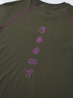 WildDash - Unisex Lightweight & Moisture-Absorbing Contrast Stitch Cotton T-Shirt