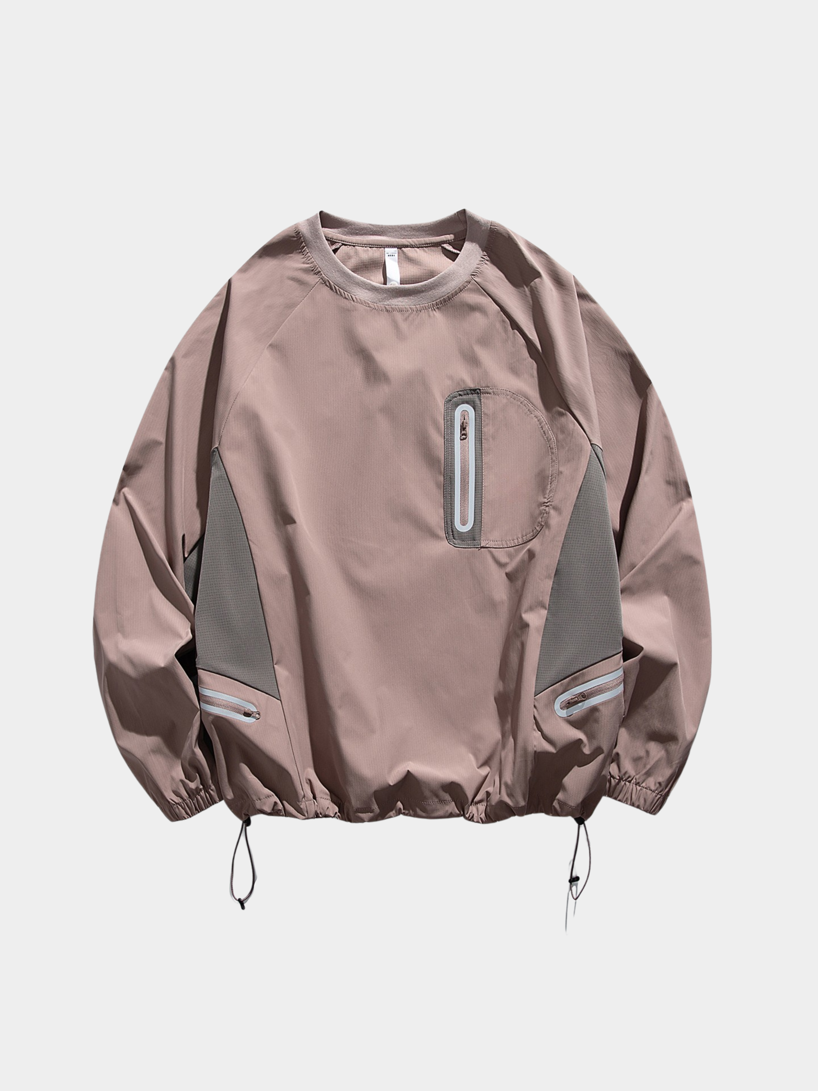 Mistral - Unisex Water-Repellent Reflective Zipper Long-Sleeve