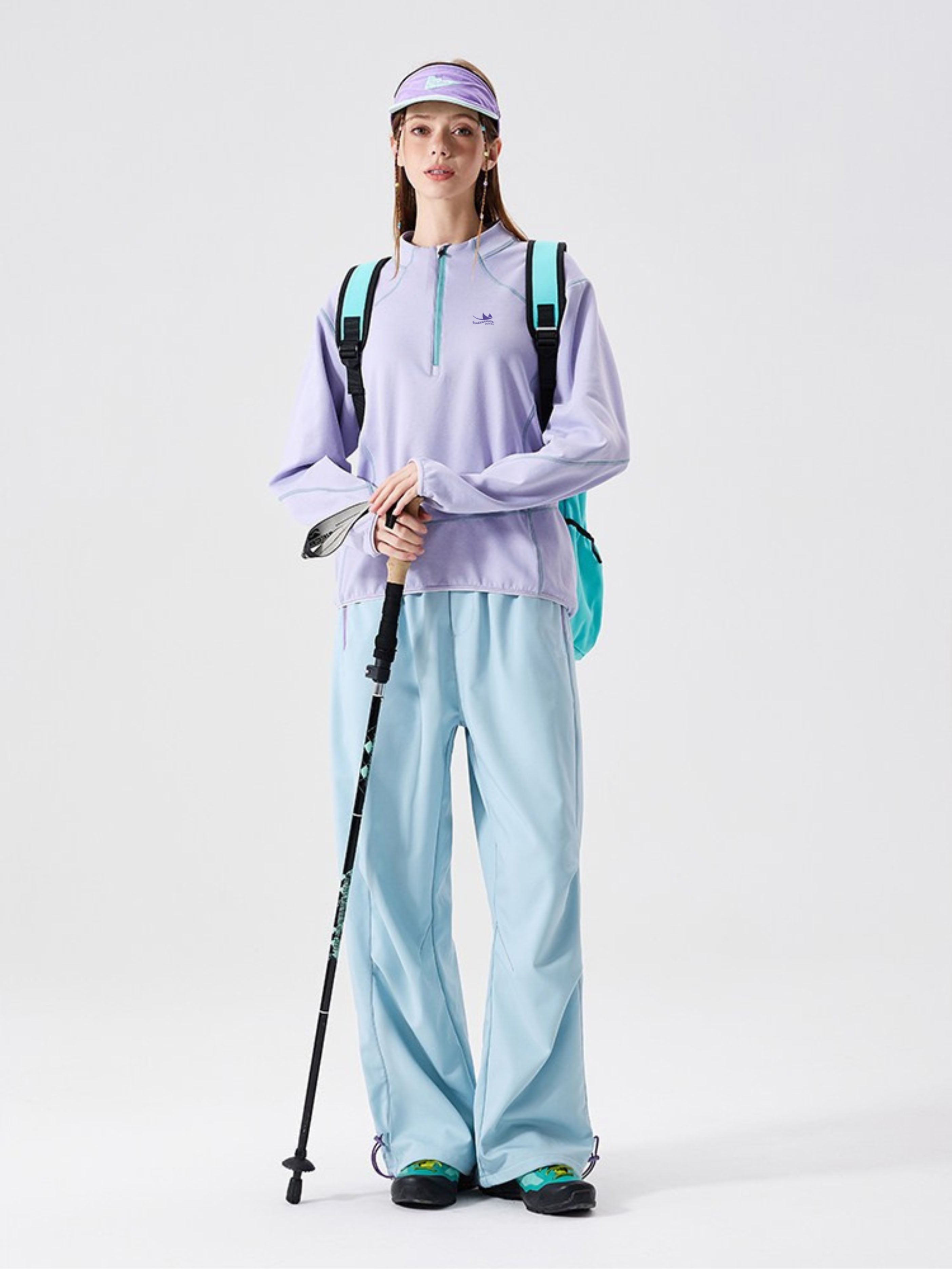 GorgePeak - Antistatic Moisture-Wicking Contrast Long Sleeve
