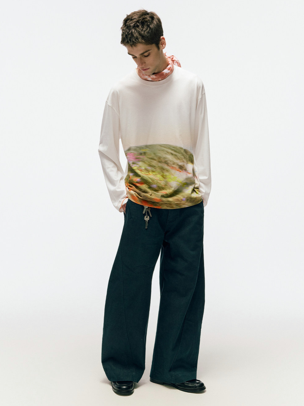 SandDune - Unisex Pleated Curved-Leg Utility Pants