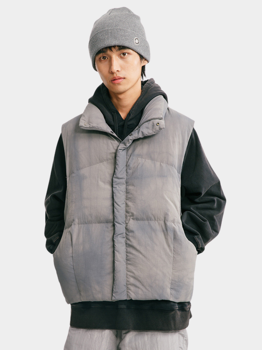 BluffTop - Unisex 90% White Duck Down Hand-Dyed Waterproof Down Vest