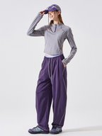 HawkDeck - Lightweight Knit Curved-Leg Paratrooper Pants
