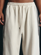 Thunderclaw - Unisex Reflective Stripe Straight-Leg Jogger Pants
