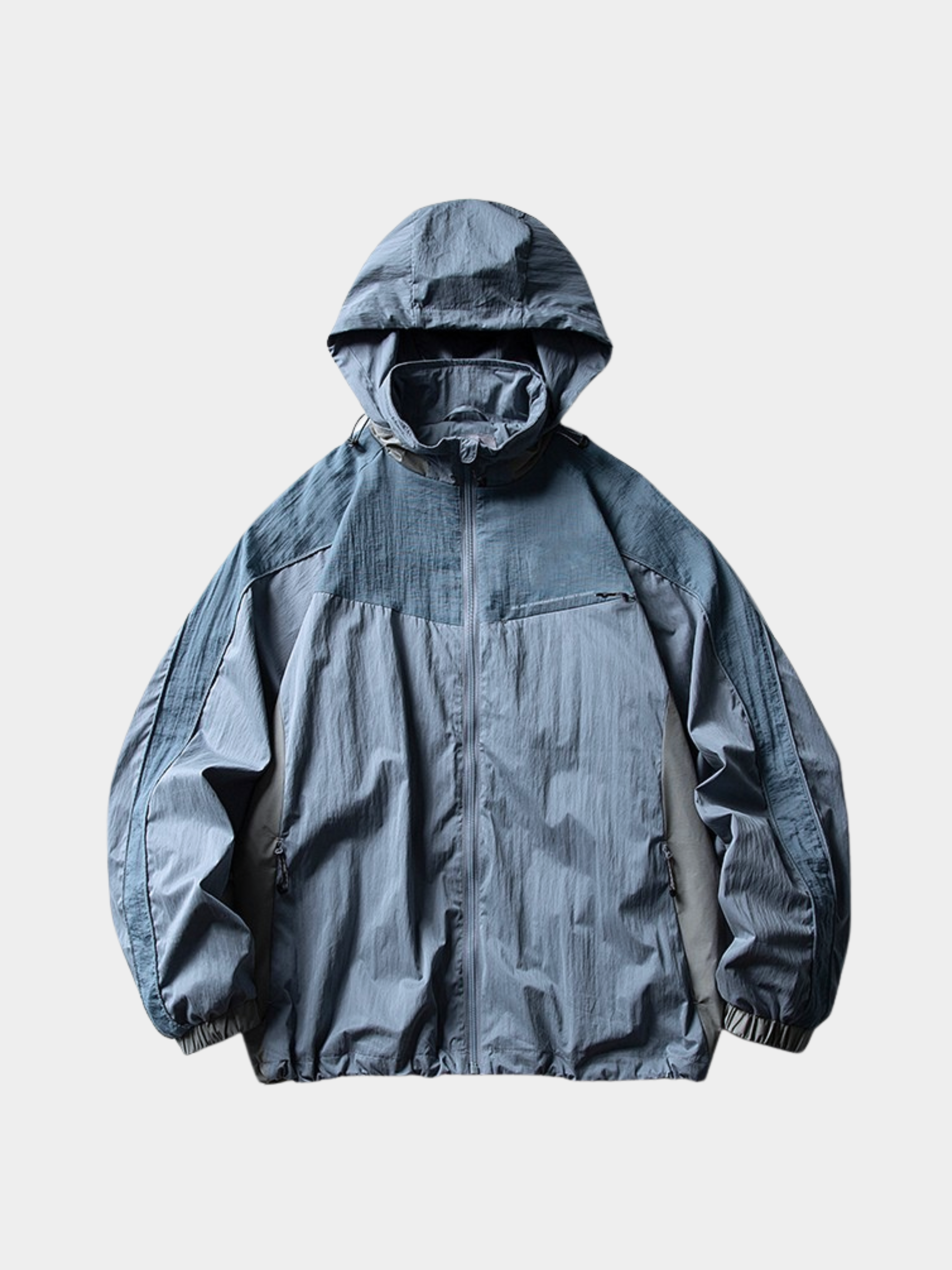 Trailmark - Unisex Colorblock Hooded Windbreaker Jacket