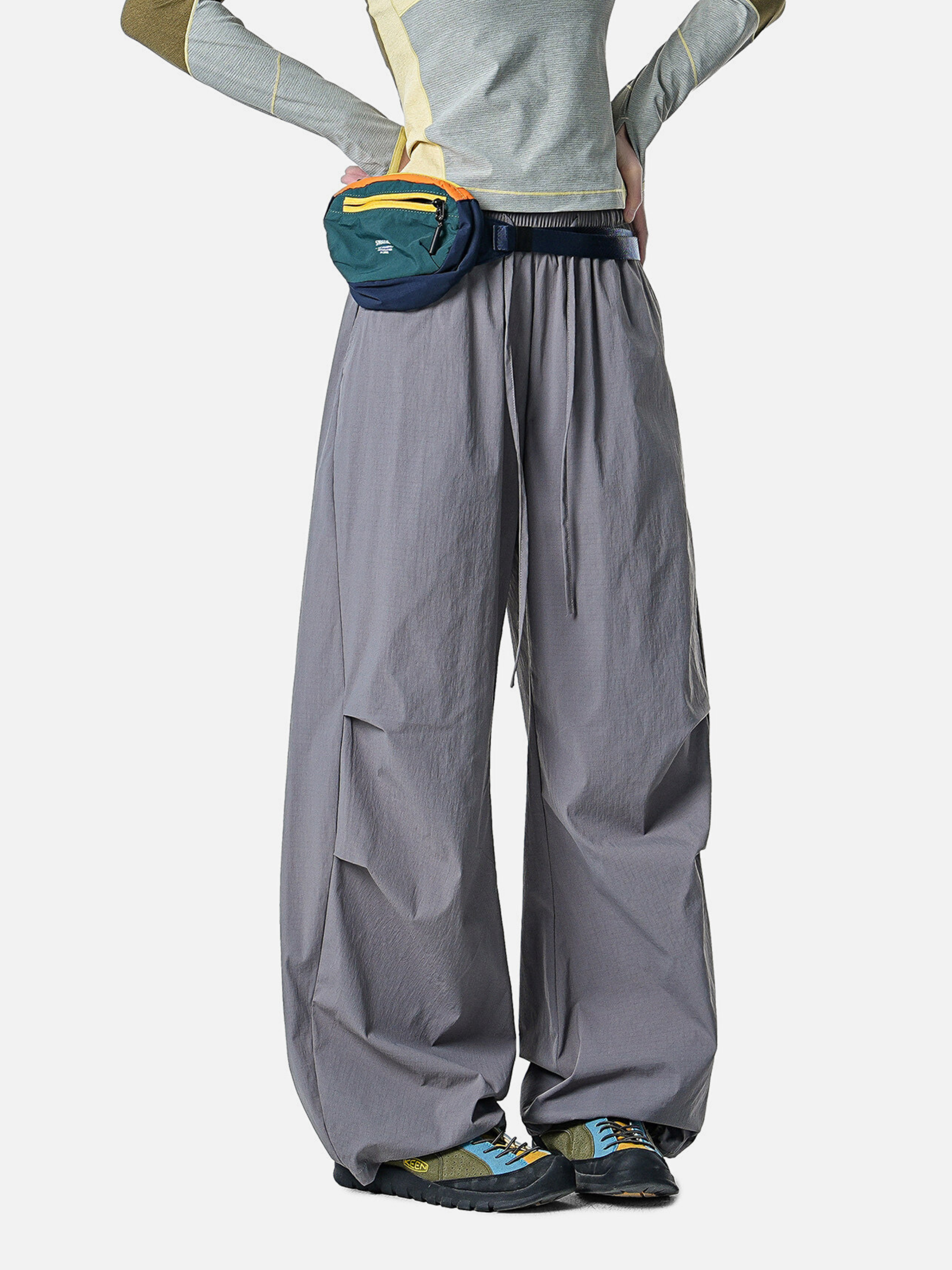 Hawkpeak - Water-Repellent Lightweight Wide-Leg Paratrooper Pants