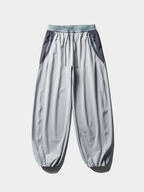 RunFlow - Contrast Stitch Lightweight Quick-Dry Paratrooper Pants