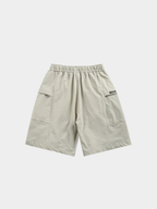 Rainhewn - Men's Lightweight Quick-Dry Belted Casual Shorts