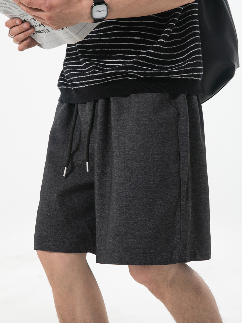 Wildflare - Men's Denim-Look Breathable Casual Shorts