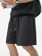 Wildflare - Men's Denim-Look Breathable Casual Shorts