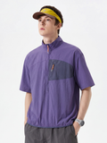 IronRidge - UPF50+ Lightweight Half-Zip Stand Collar Quick-Dry T-Shirt