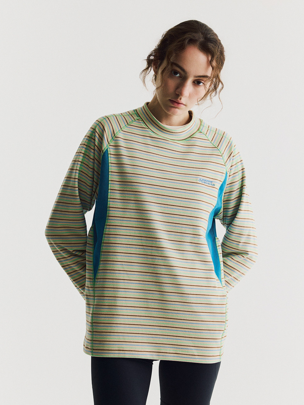 Hallowfall - Unisex Breathable Colorblock Striped Thermal Long Sleeve