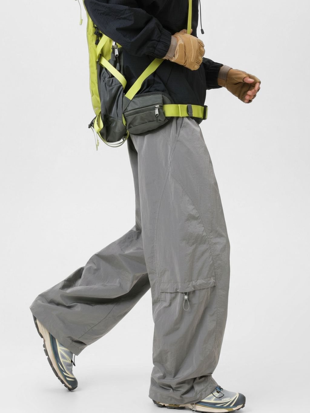 Dawnflare - Unisex Quick-Dry Water-Repellent Loose-Fit Paratrooper Pants