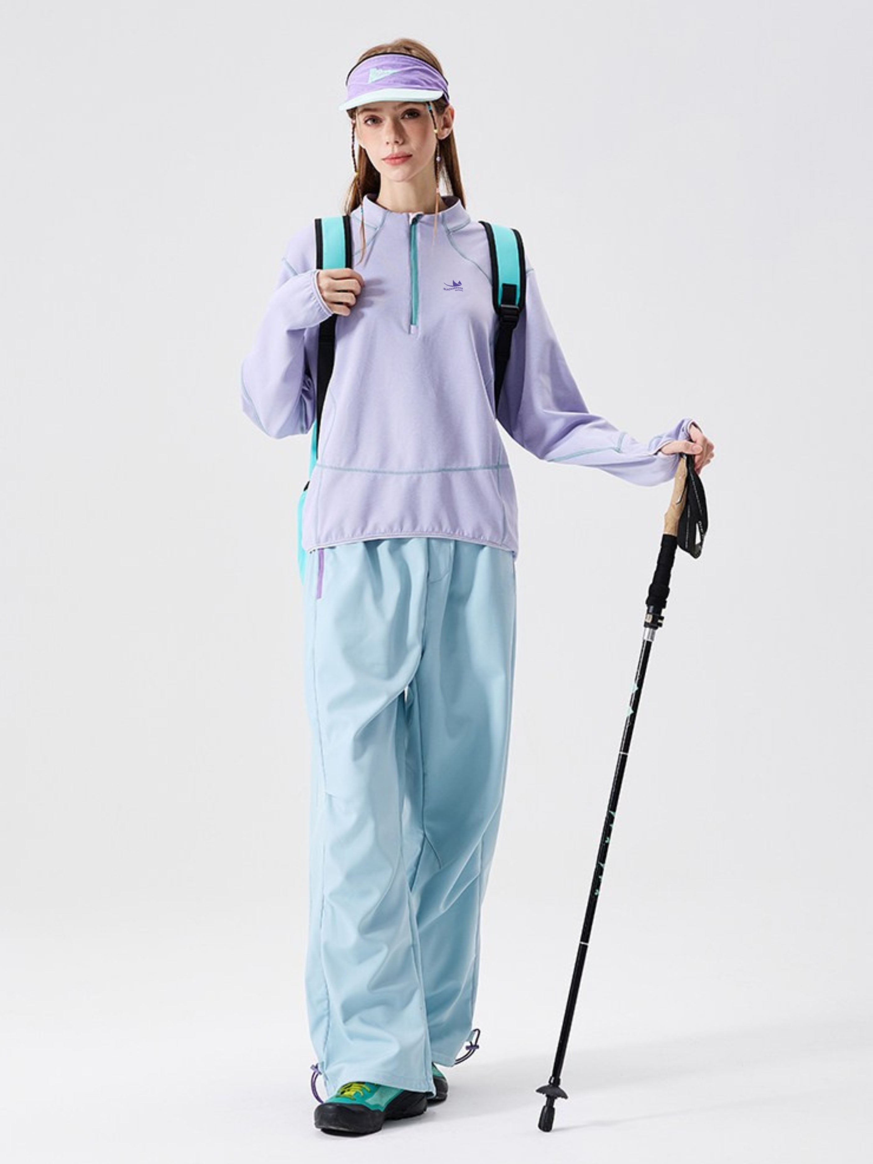 GorgePeak - Antistatic Moisture-Wicking Contrast Long Sleeve
