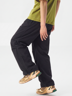 BaseGrill - Men's Quick-Dry Lightweight Parachute Pants