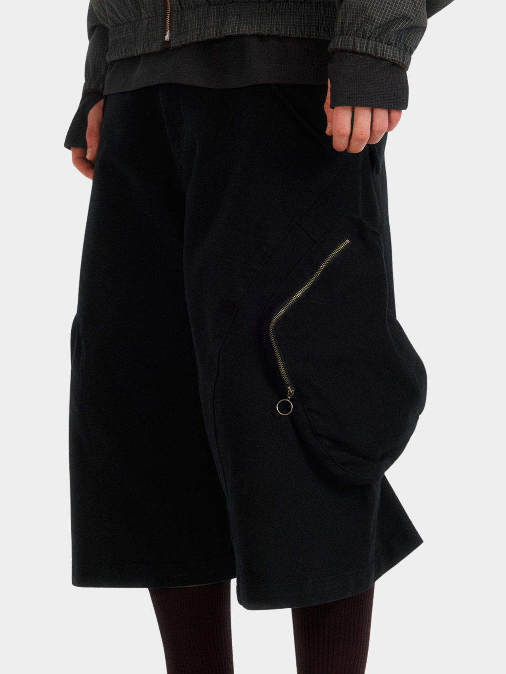 Overcast - Men's Adjustable Multi-Pocket Curved Cropped Pants