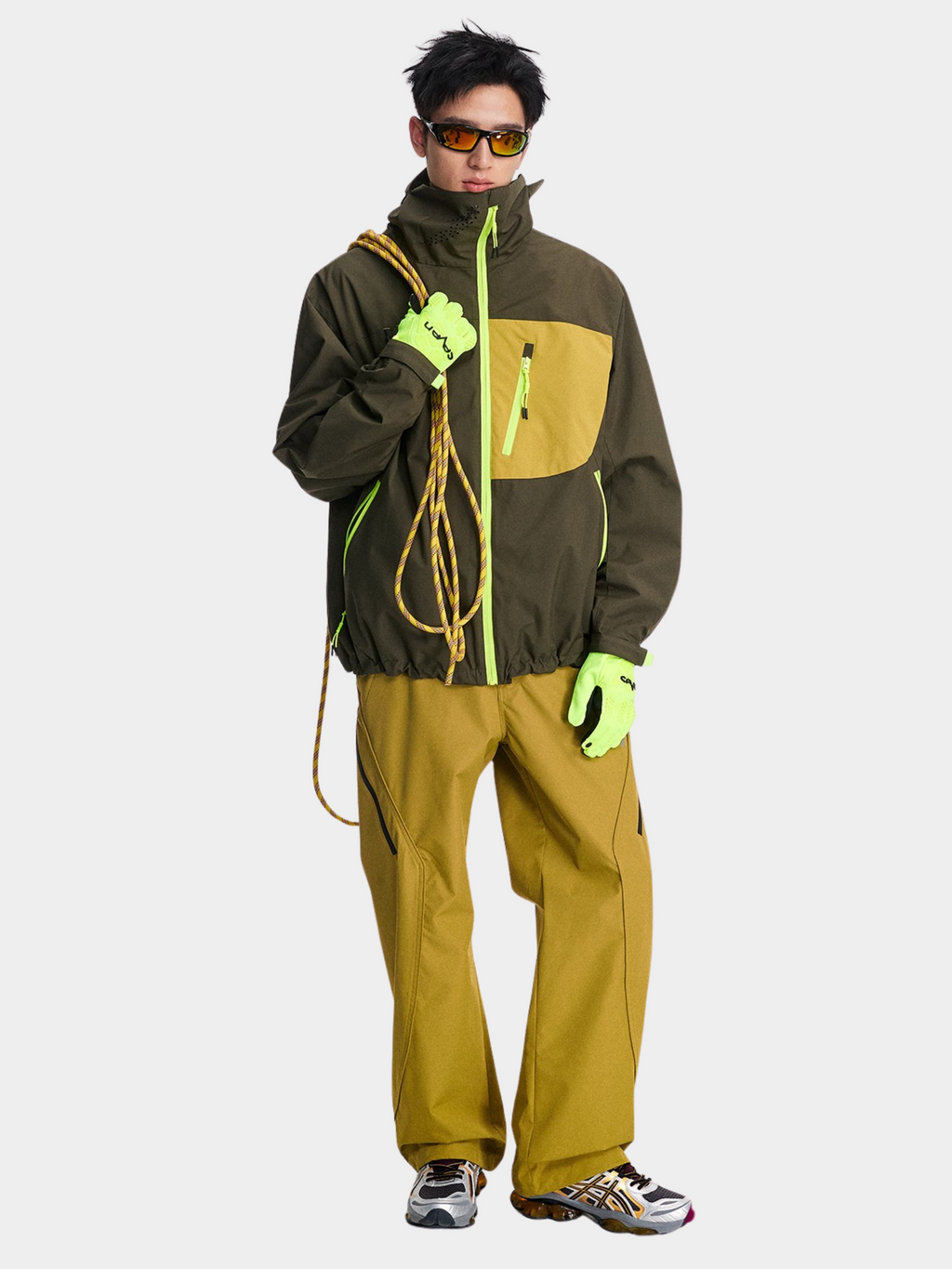 EchoPort - Water-Repellent & Windproof Colorblock Hard Shell Jacket