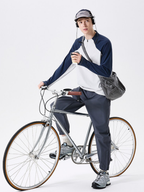 Caverise - Men's UPF50+ Half-Zip Quick-Dry Performance Long Sleeve