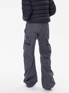 SleekLine - Men's Cross-Strap Multi-Pocket Curved Cargo Pants