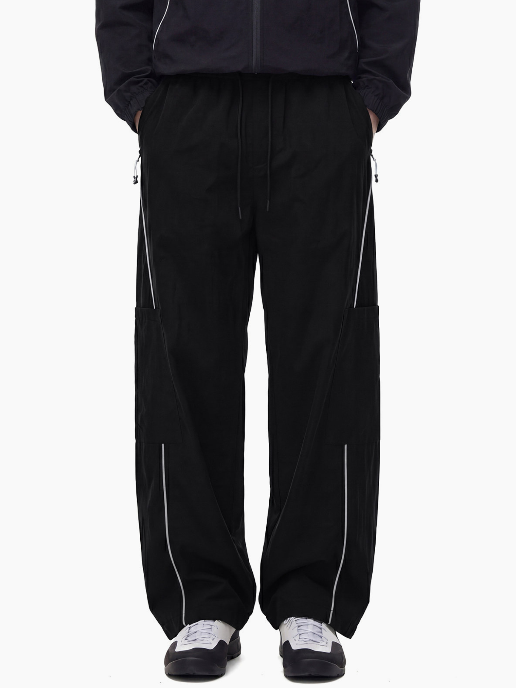 Resilio - Unisex Lightweight Straight-Leg Parachute Cargo Pants