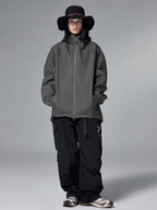 AshMode - Unisex 12K Waterproof Lightweight 3-Layer Hard Shell Jacket