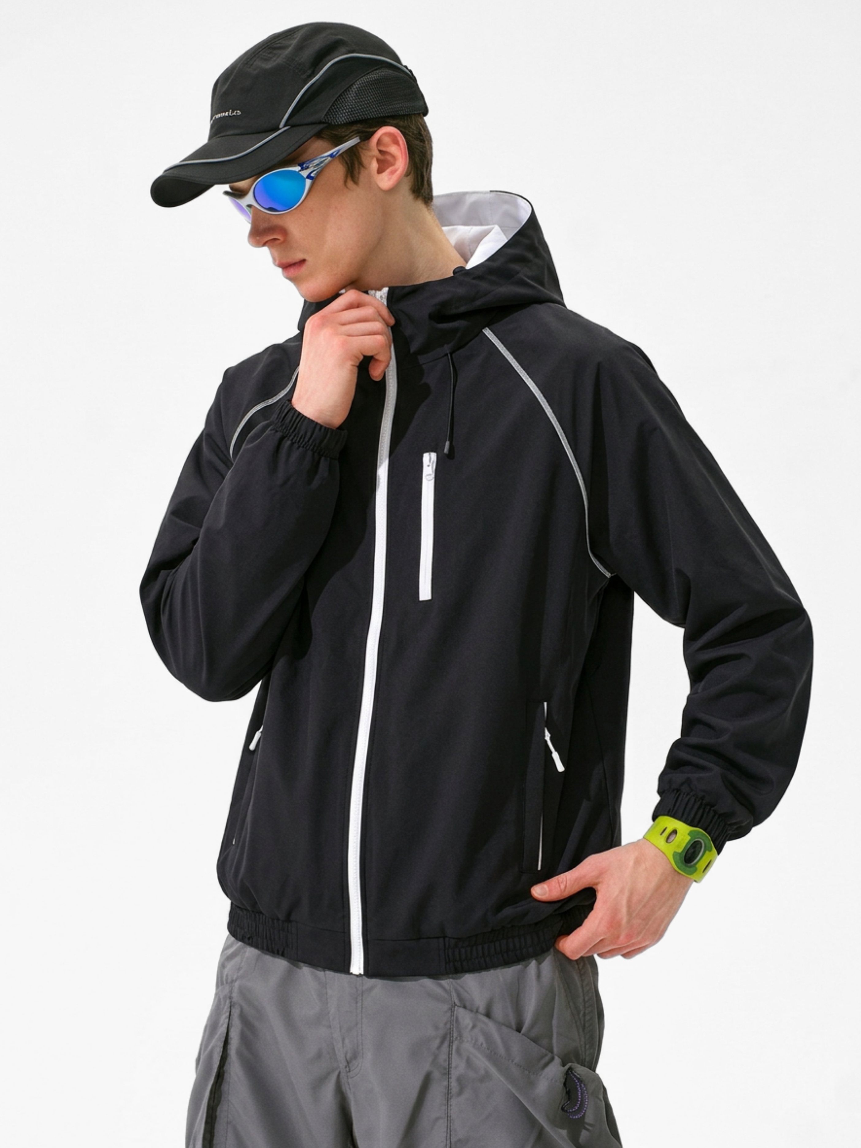 Flameheart - Unisex 1000mm Waterproof Windproof Hooded Jacket