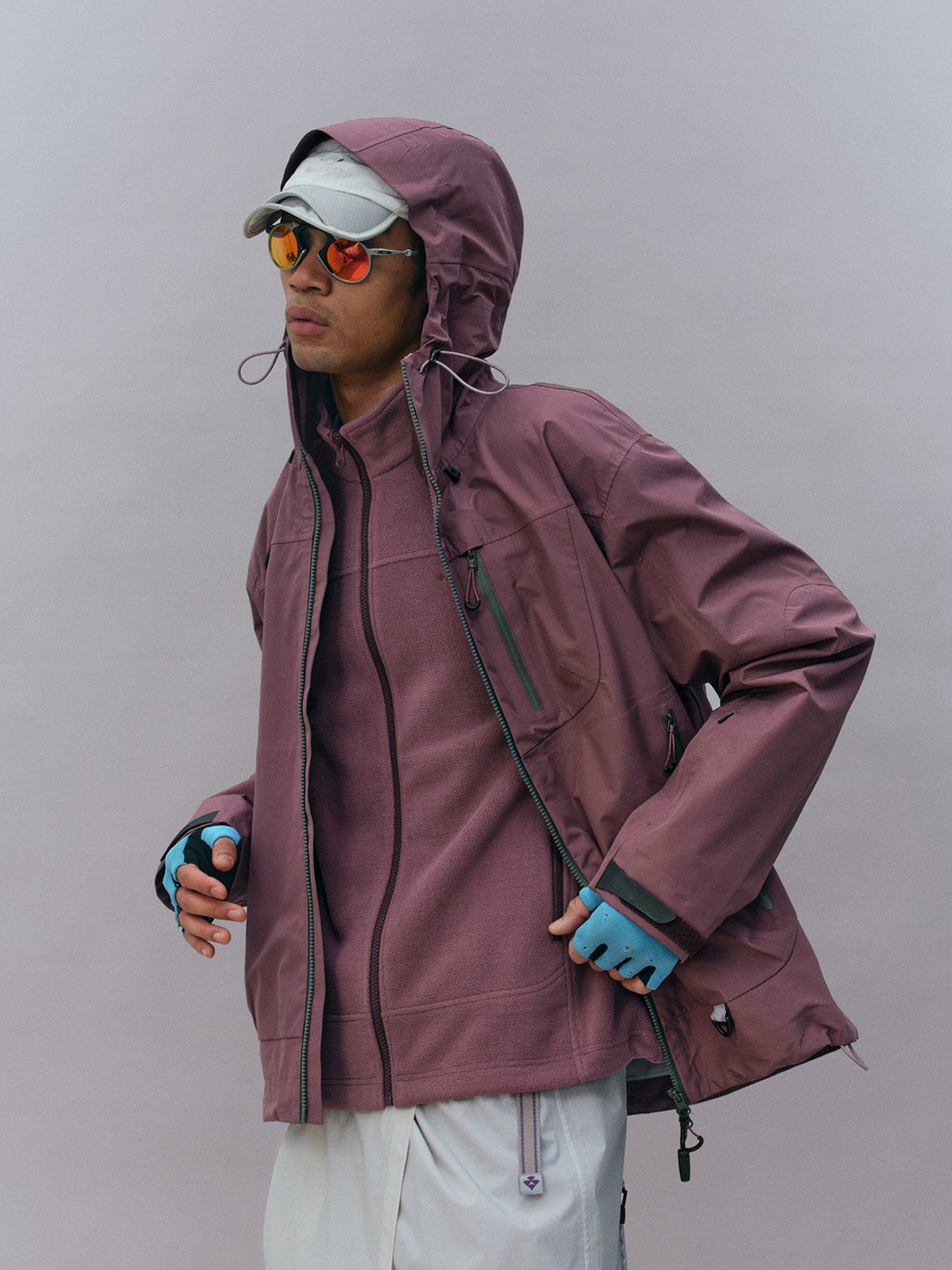 Limited 50 - C6 Water-Repellent Hiking Hard Shell Jacket