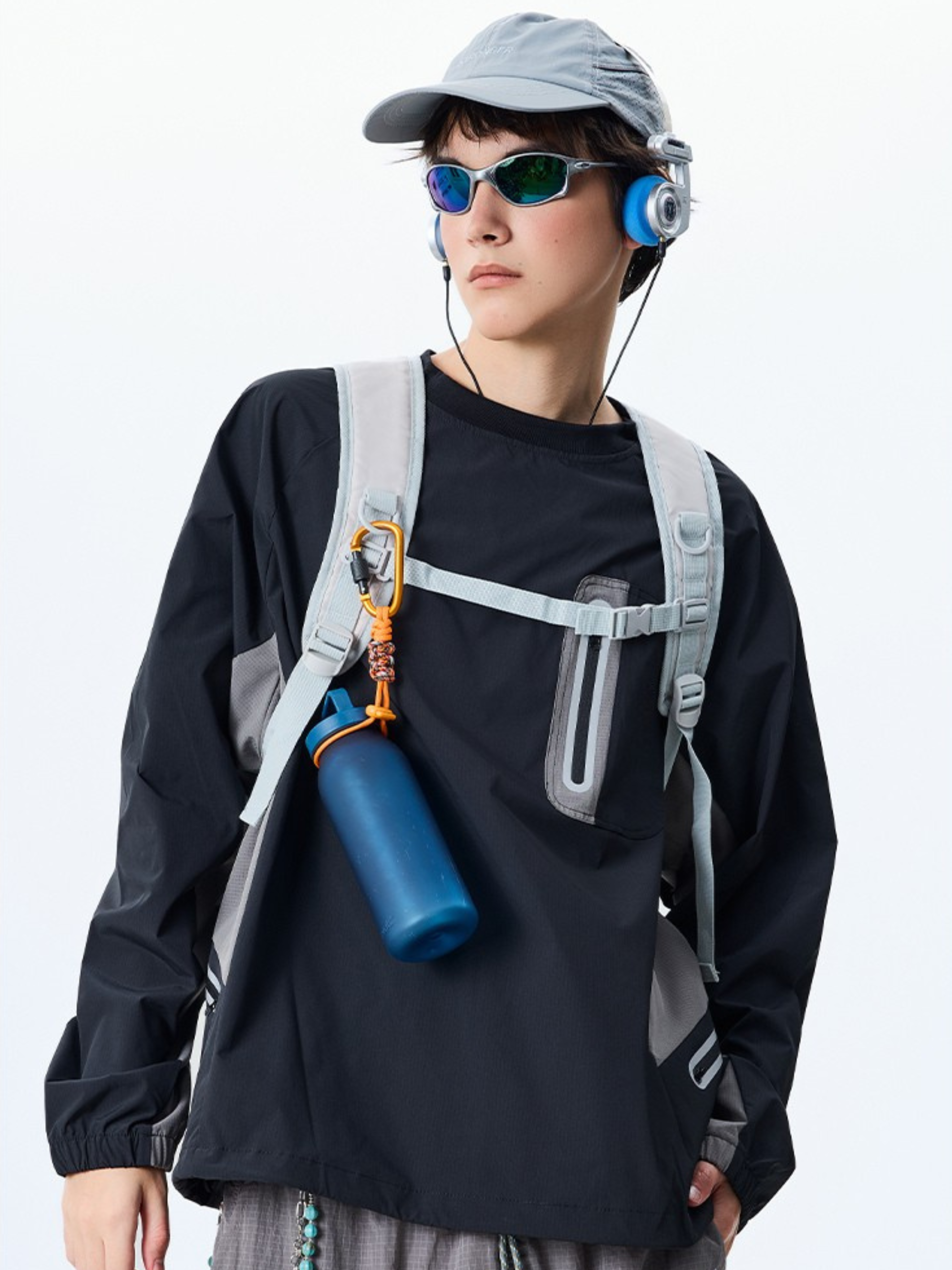 Mistral - Unisex Water-Repellent Reflective Zipper Long-Sleeve