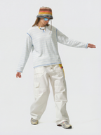 Cavescope - Unisex Relaxed Fit Crewneck Long-Sleeve