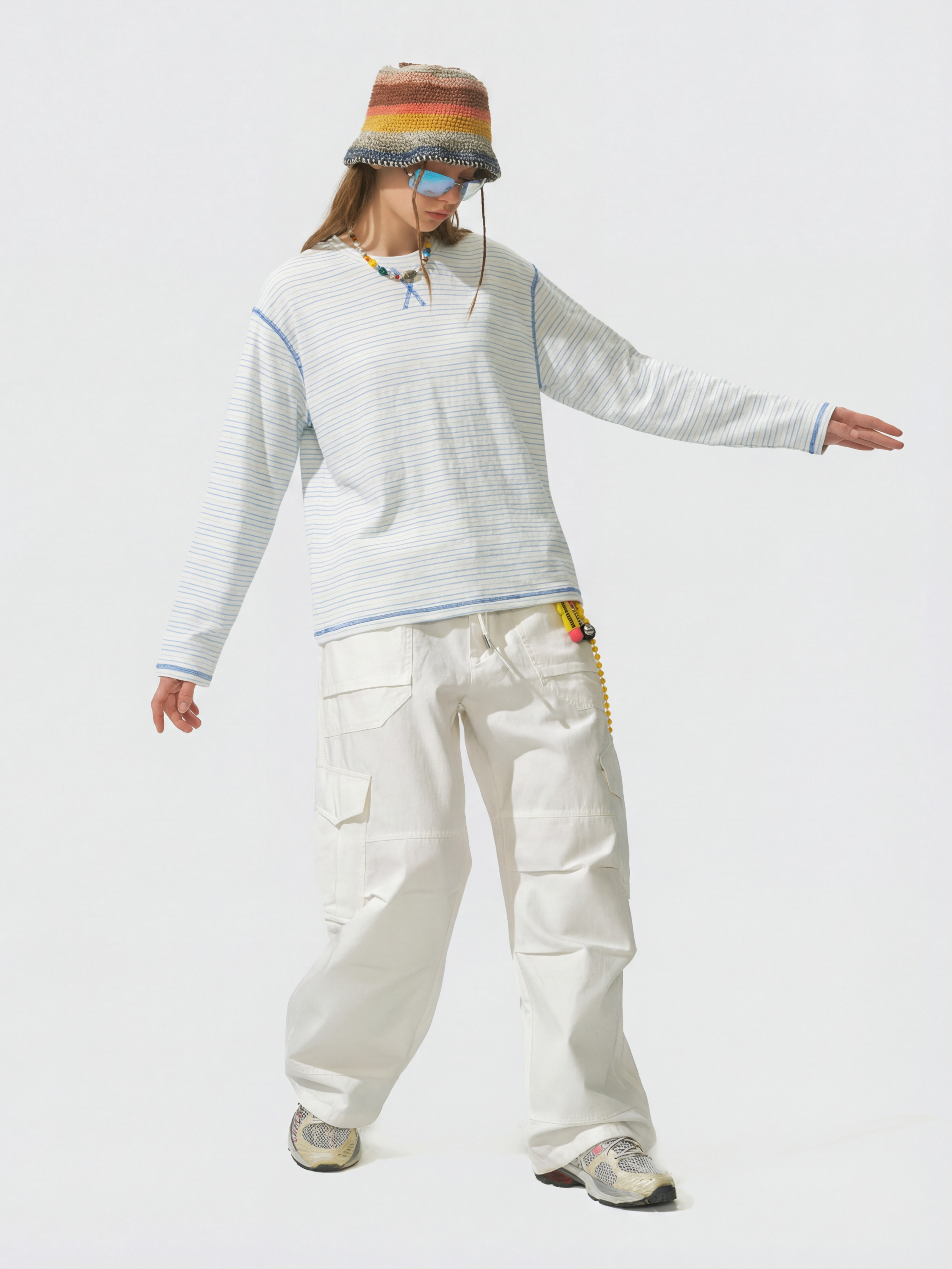 Cavescope - Unisex Relaxed Fit Crewneck Long-Sleeve