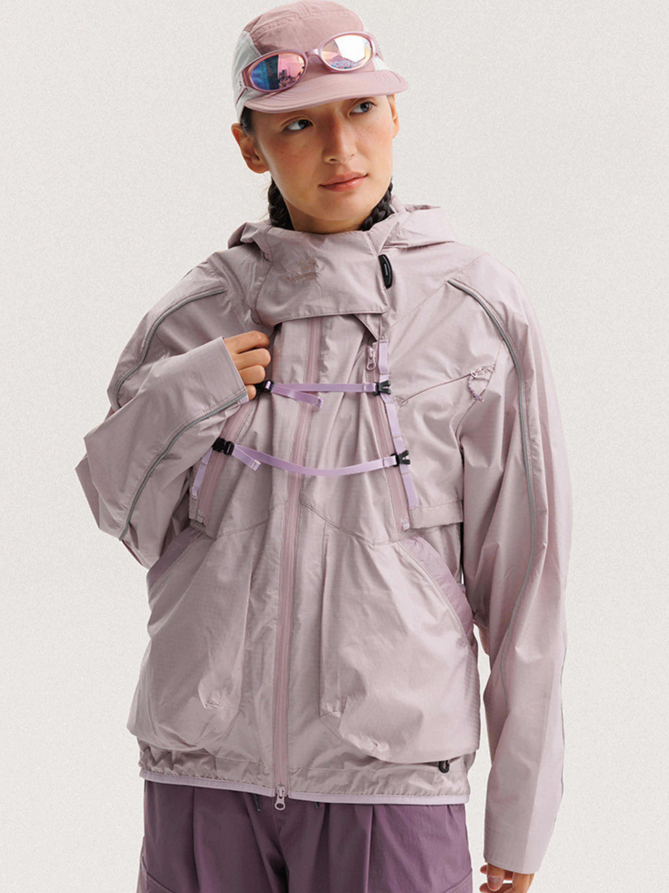GT ONE - Unisex Water-Repellent Detachable Shell Jacket