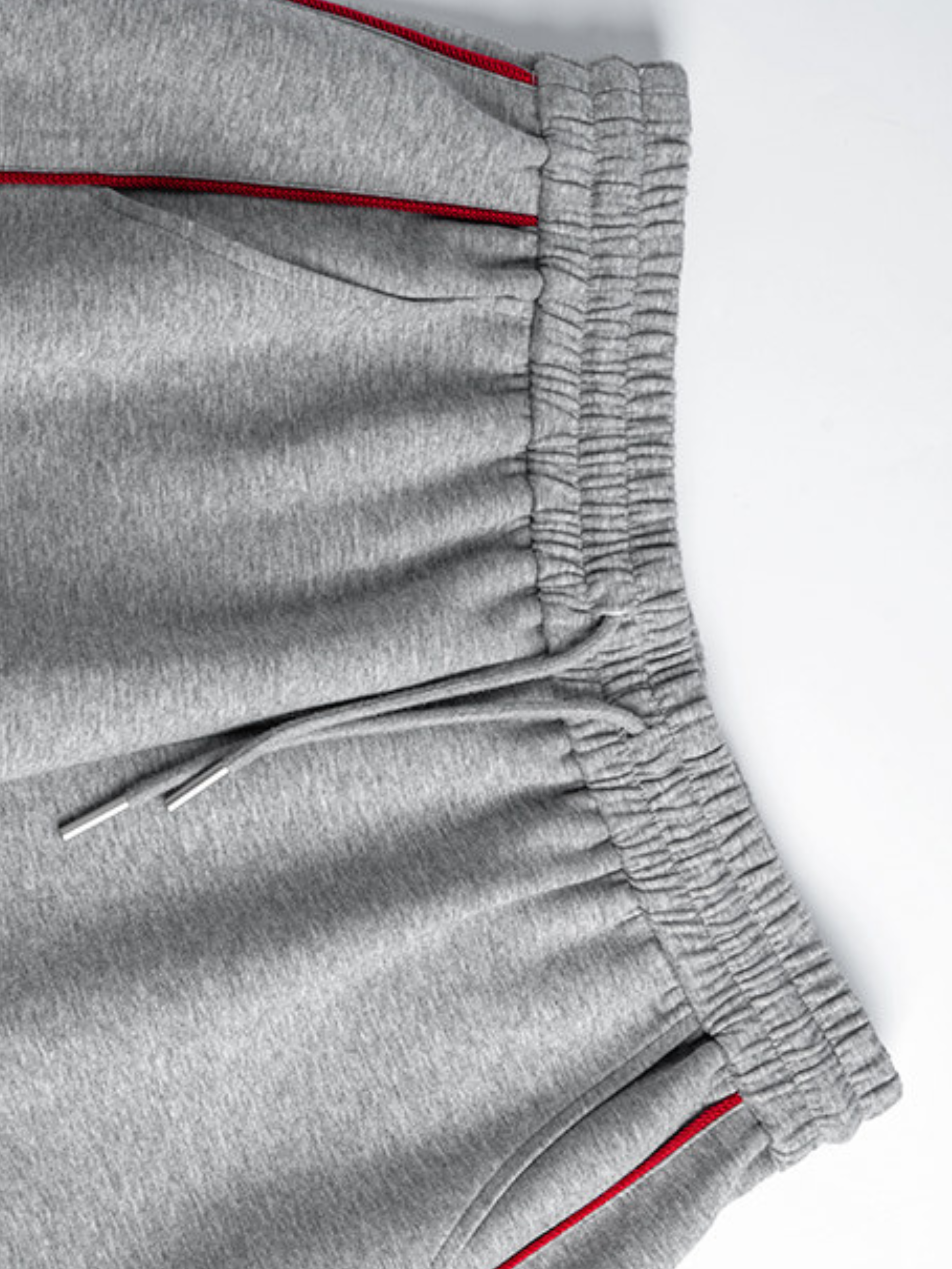 Emberthrone - Men's High-Neck Sweatshirt & Curved-Leg Jogger Set