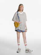 Ashdrift - Unisex Striped Star Lyocell Short Sleeve T-Shirt