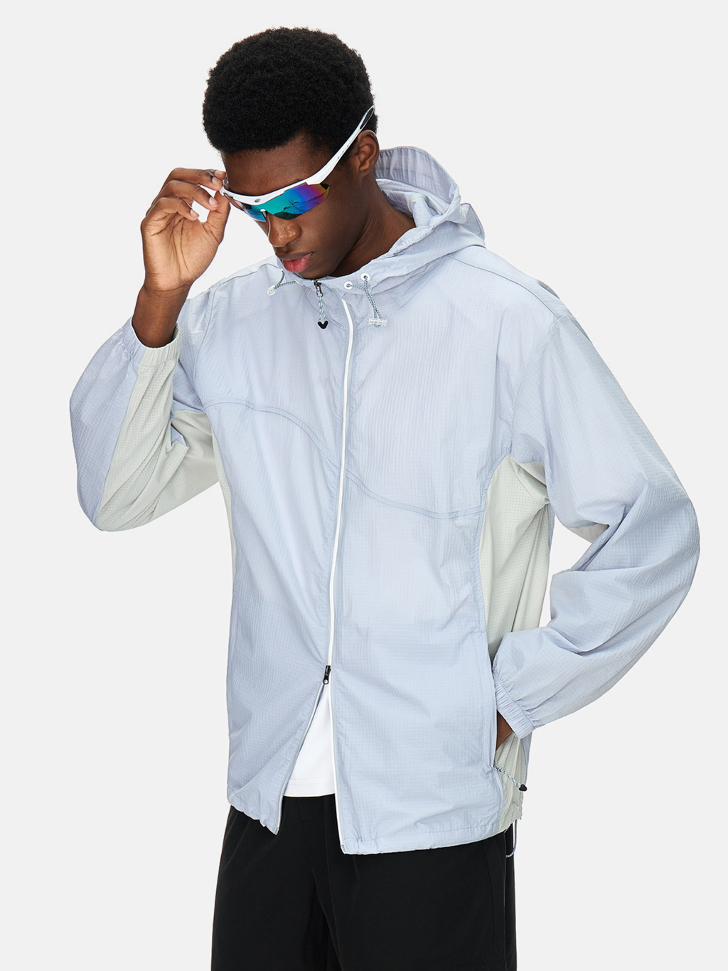 Holdfast - Unisex UPF50+ Cooling Hooded Sun Protection Jacket
