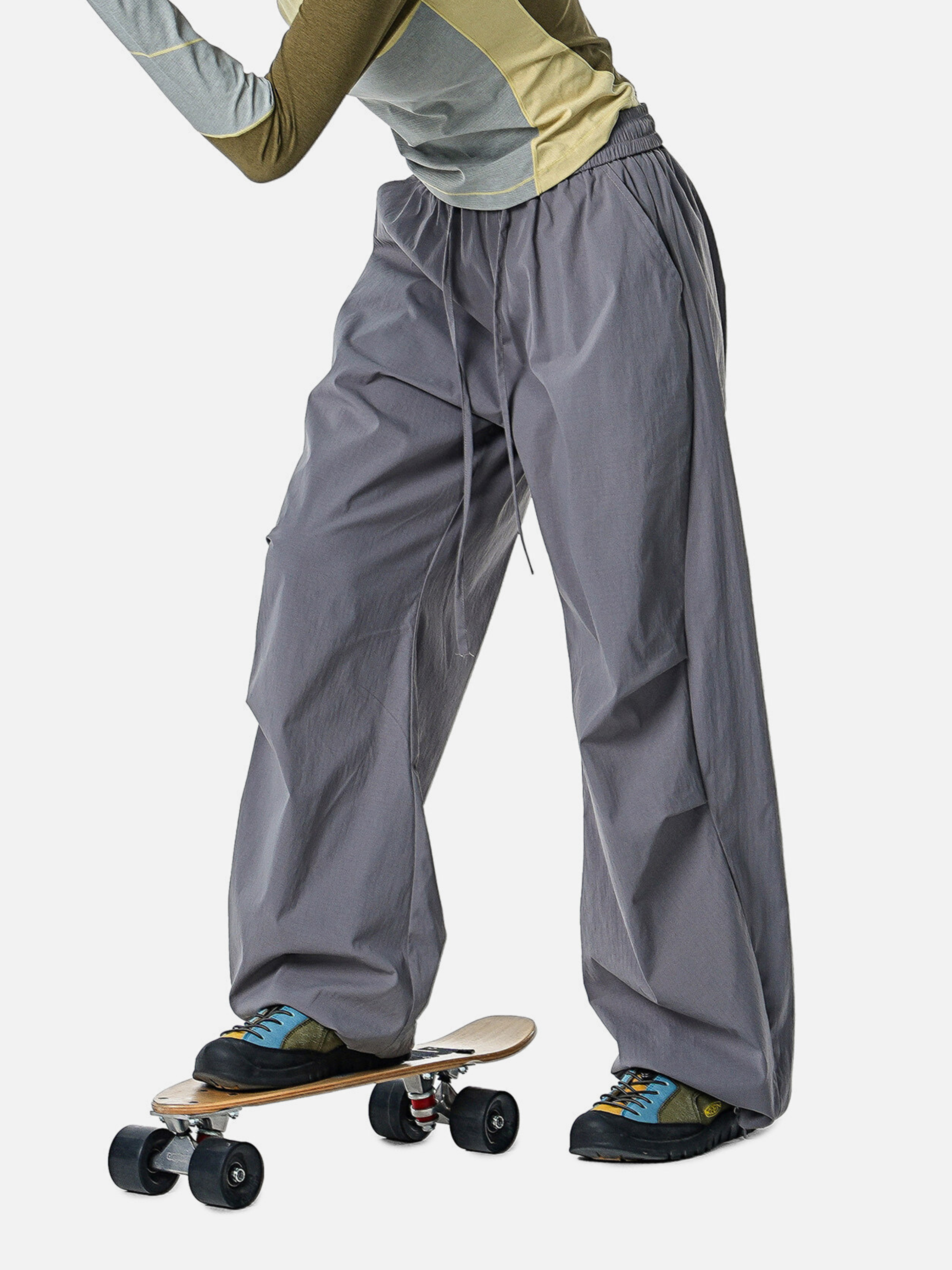 Hawkpeak - Water-Repellent Lightweight Wide-Leg Paratrooper Pants