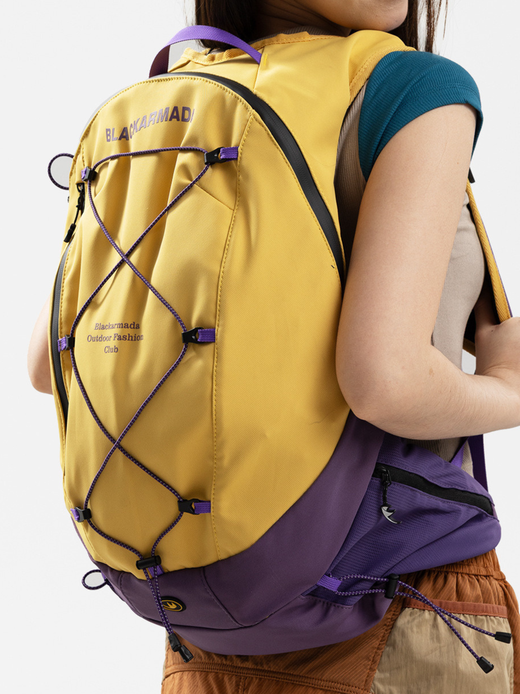 Needle - Color-Block Water-Repellent Lightweight Bag