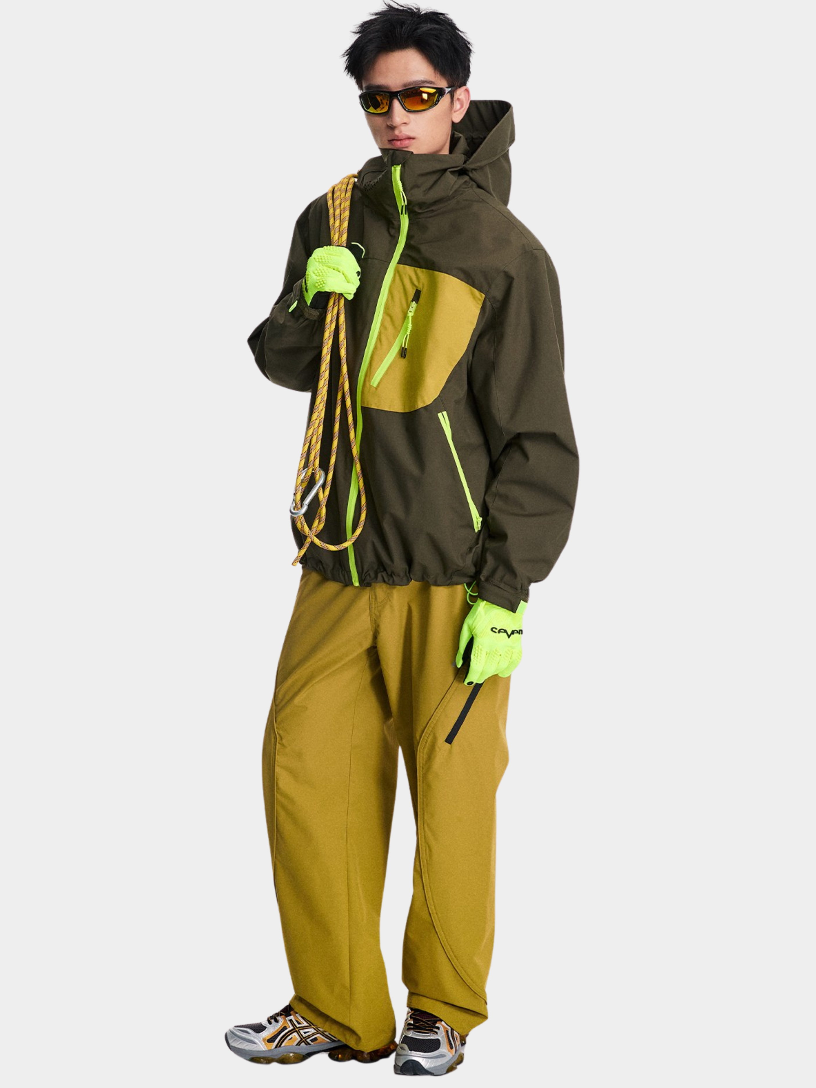 EchoPort - Water-Repellent & Windproof Colorblock Hard Shell Jacket