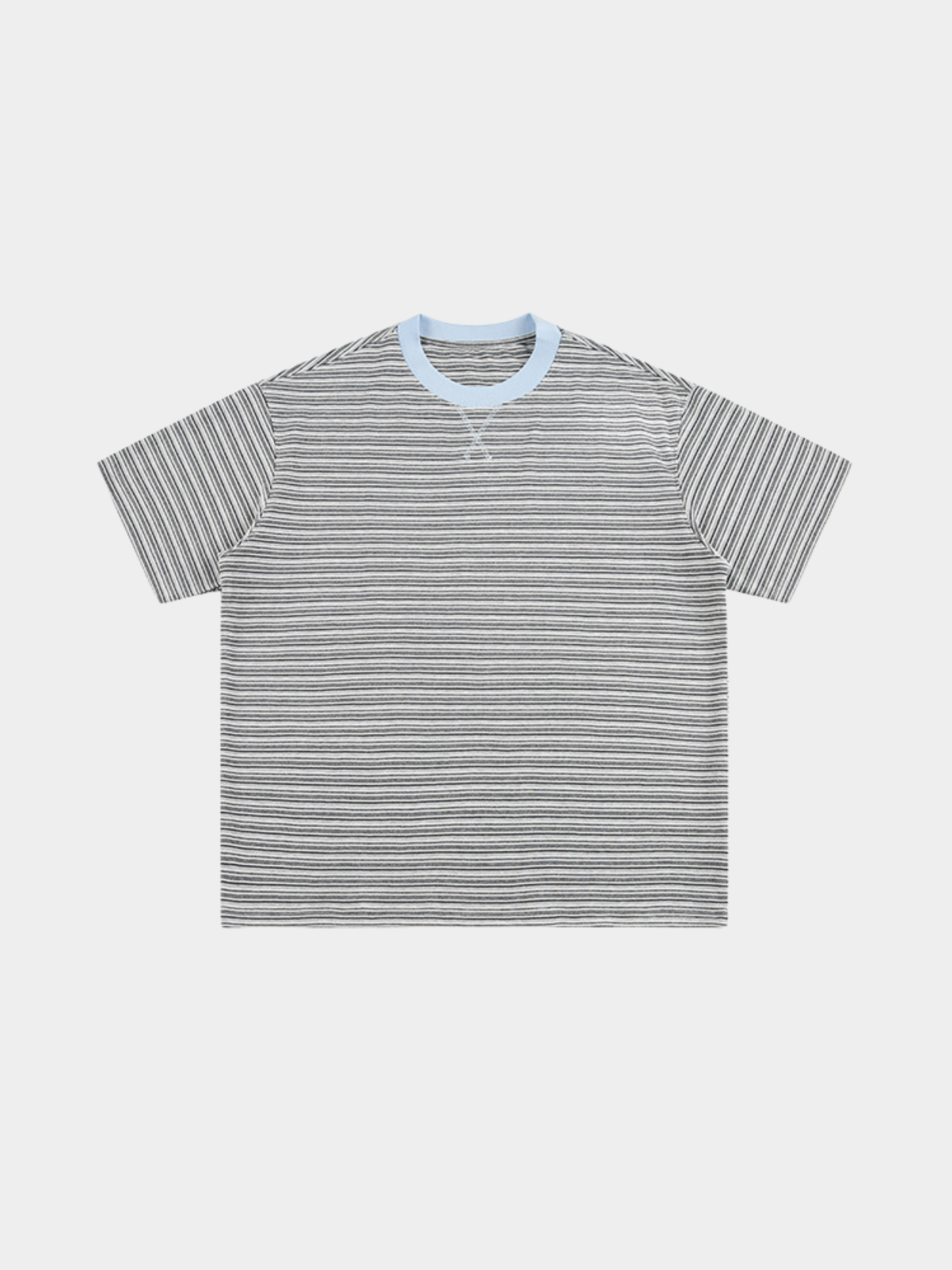 Deertrail - Unisex Heavyweight Contrast Stripe Oversized T-Shirt