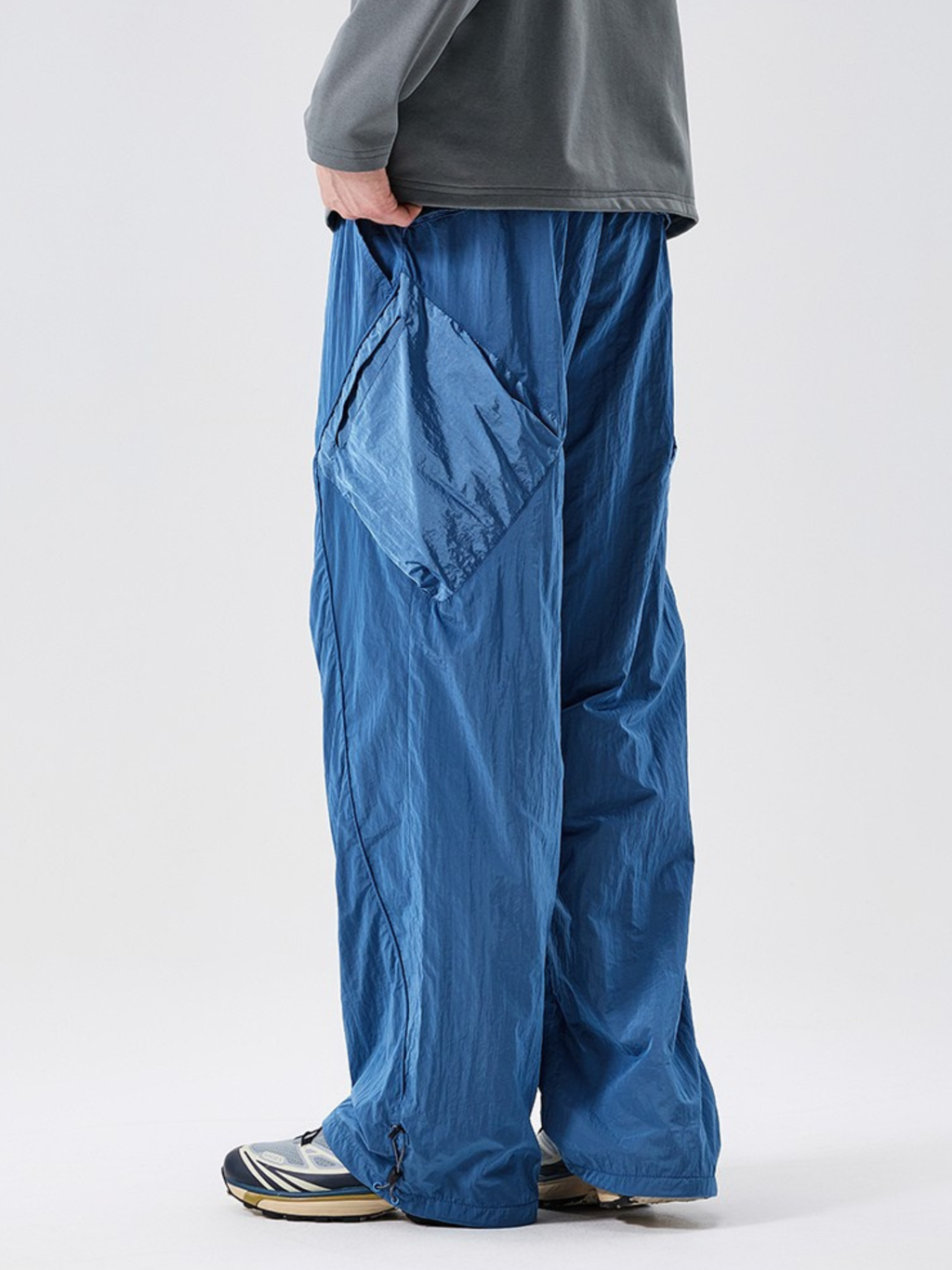 Moonpath - Unisex Metal Nylon 3-Proof Water-Repellent Hiking Pants