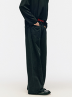 FreeSpirit - Unisex Slub Cotton Curved-Leg Pants