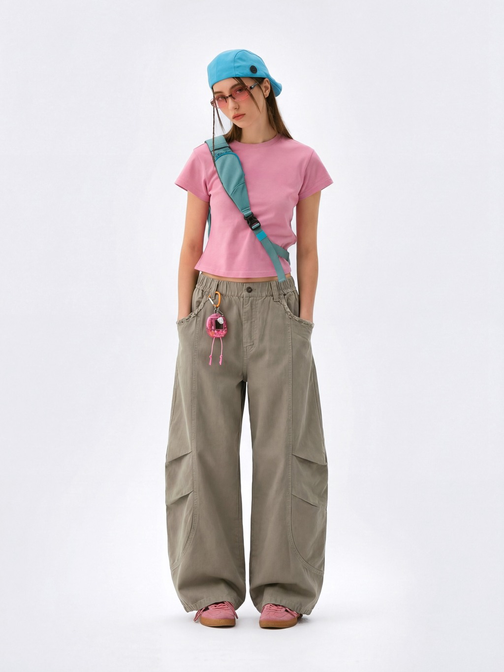 AlpineScope - Durable Cotton Curved Utility Cargo Pants