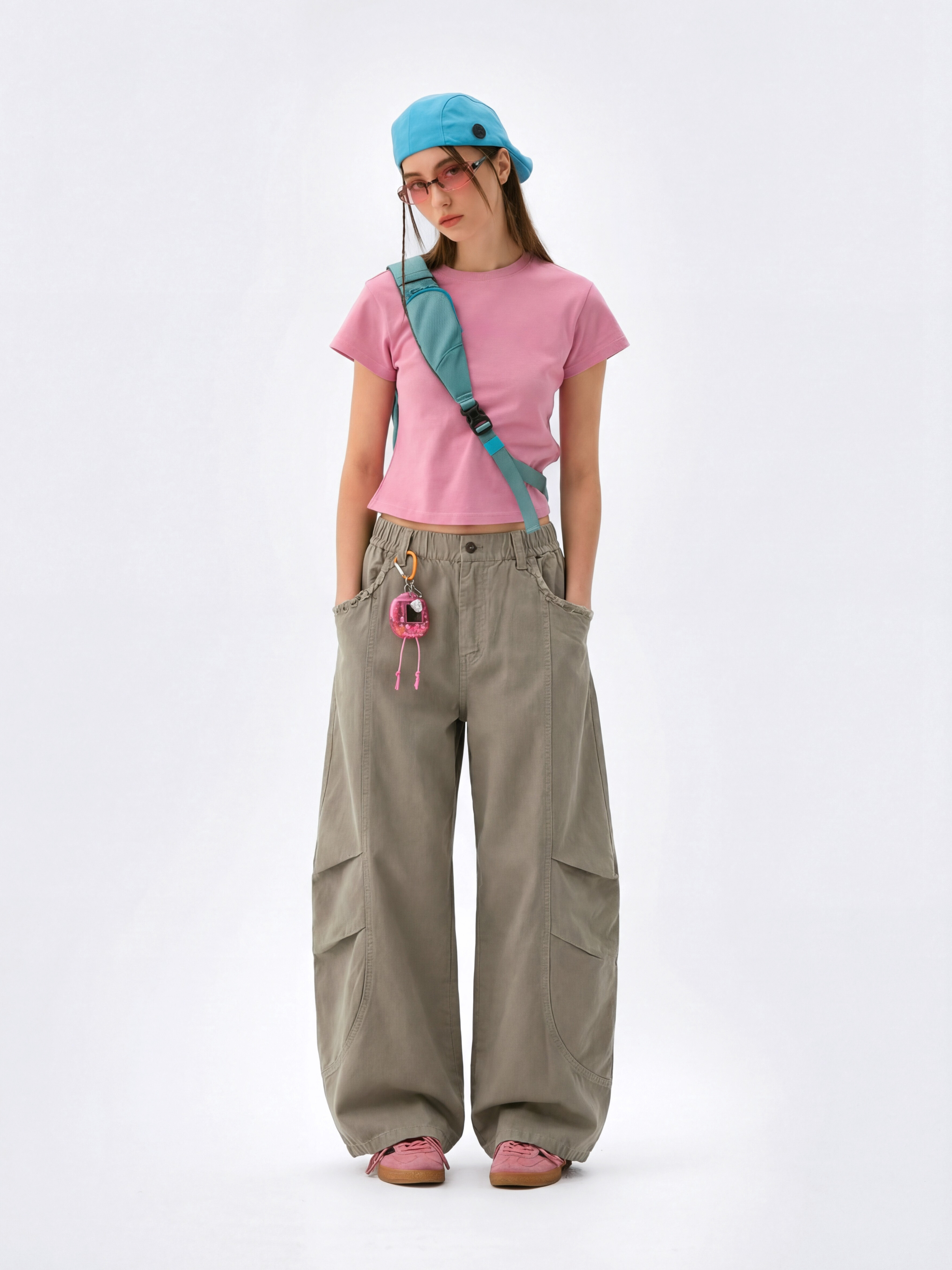 AlpineScope - Durable Cotton Curved Utility Cargo Pants