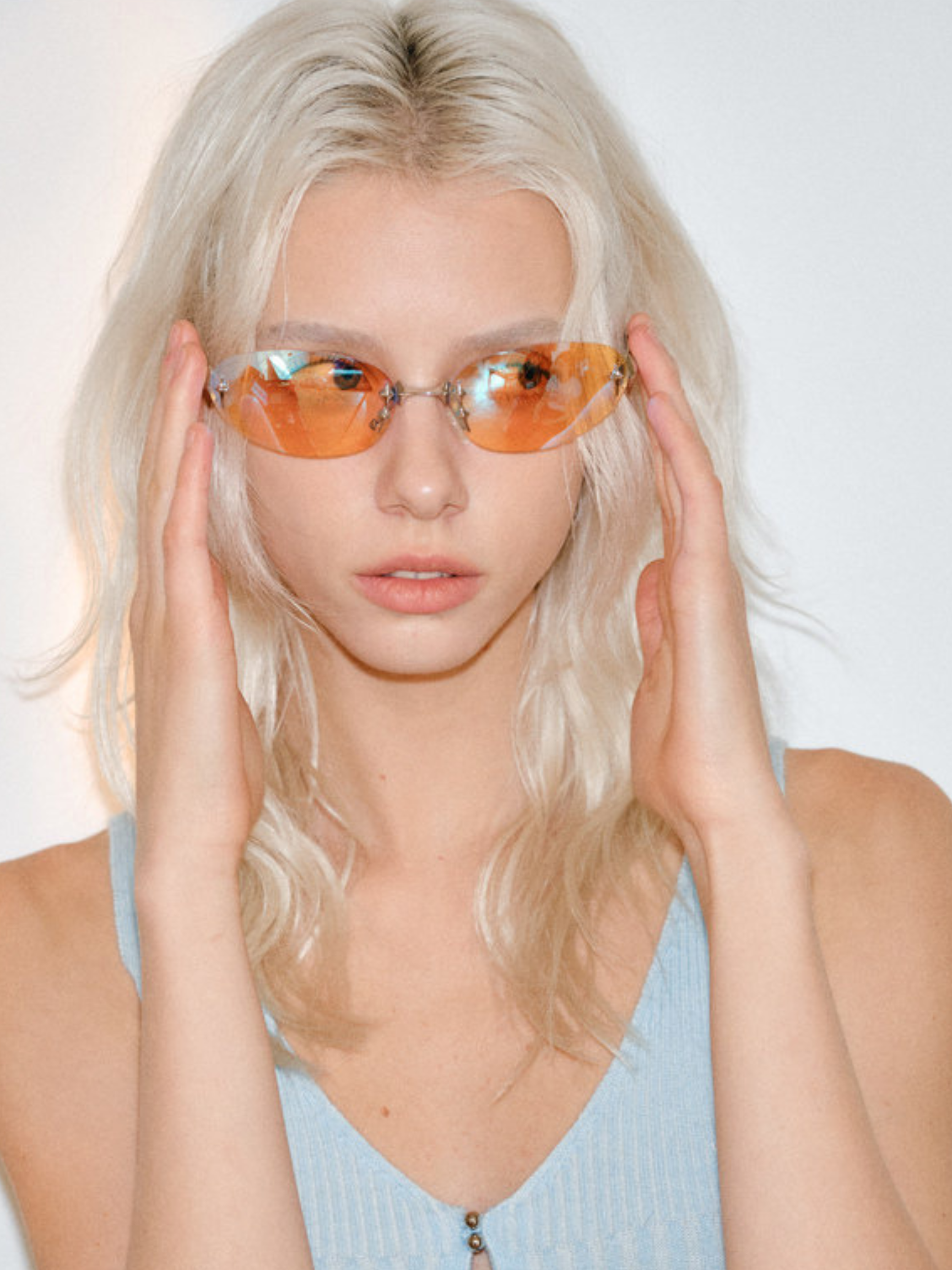 FlowLens - UV Protection Rimless Sunglasses