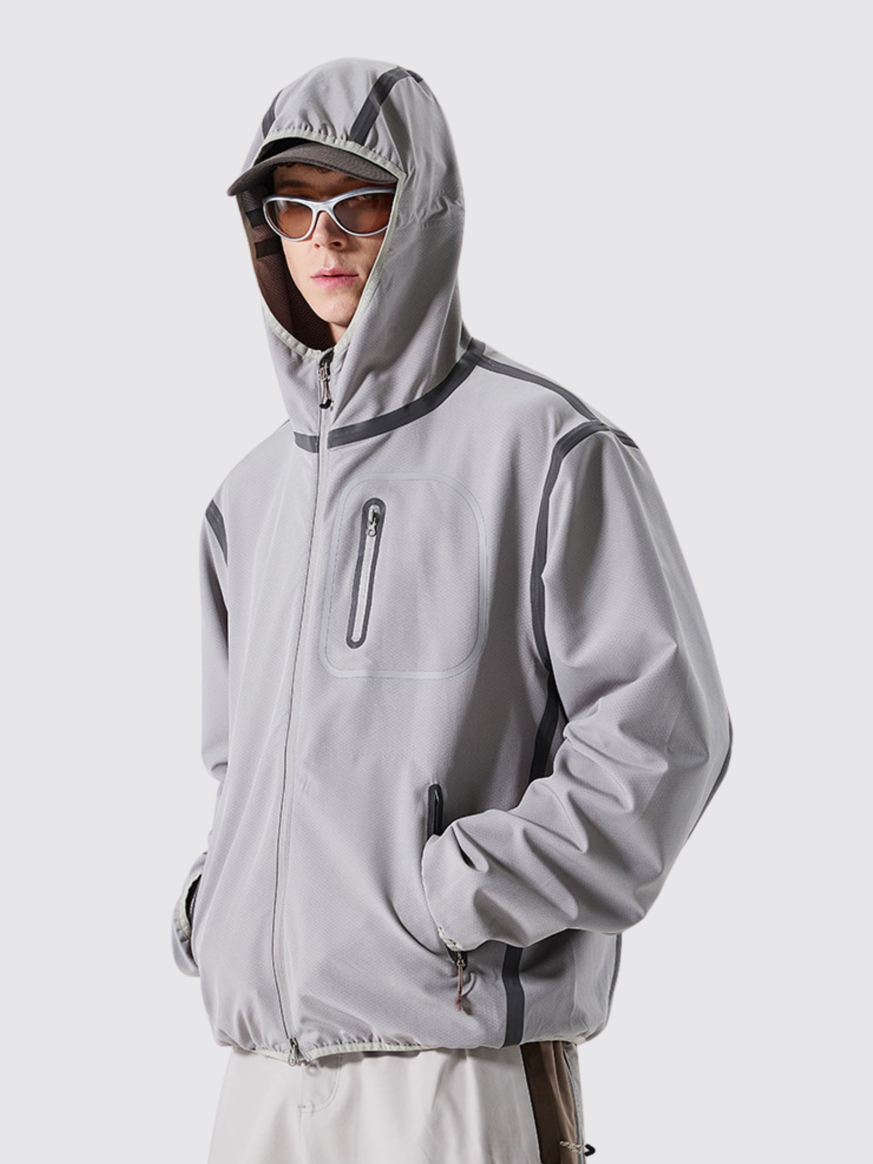 GorgePoint - Reflective Taped Water-Repellent Hard Shell Jacket