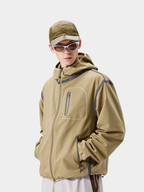 GorgePoint - Reflective Taped Water-Repellent Hard Shell Jacket